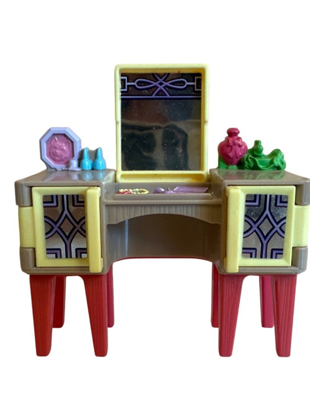 Fisher-Price Loving Family Dollhouse Vanity Table Mattel 2014 With Mirror